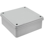 Kutija plastična 160x160x60mm; IP65; siva