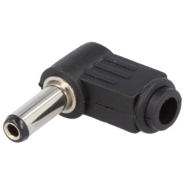 Utikač DC 5,5x2,5 L=14mm za kabel; kutni