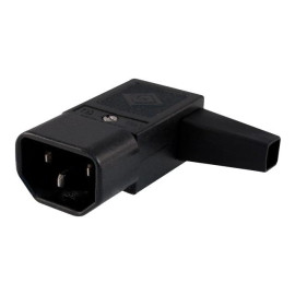 Utikač 230V 10A C14 za kabel; kutni lijevi, Kaiser