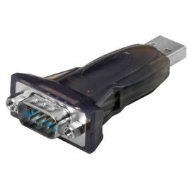 Adapter USB 2.0 A muški na DB9 (RS232) muški 