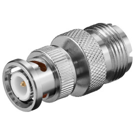 Adapter BNC muški / UHF ženski; pozlaćeni