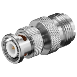 Adapter BNC muški / UHF ženski; pozlaćeni