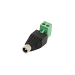 Utičnica DC 5,5x2,5mm sa stezaljkom - vijak