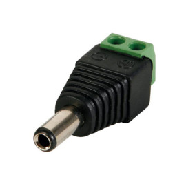 Utikač DC 5,5x2,5mm sa stezaljkom - vijak