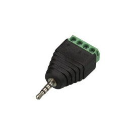 Konektor 2,5mm muški st. 4p sa stezaljkom - vijak