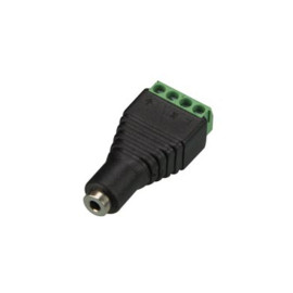 Konektor 2,5mm ženski st. 4p sa stezaljkom - vijak