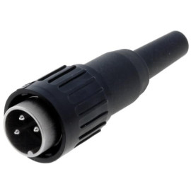 Konektor muški 3P za kabel, 300V 5A, C091B; Amp.