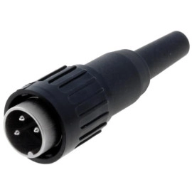 Konektor muški 3P za kabel, 300V 5A, C091B; Amp.
