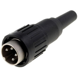 Konektor muški 4P za kabel 300V 5A C091B; Amp.
