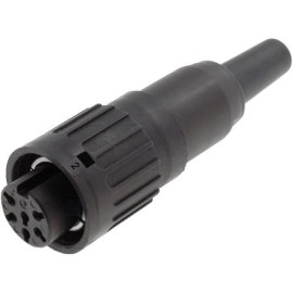 Konektor ženski 6P za kabel, 100V 5A, C091B; Amp.