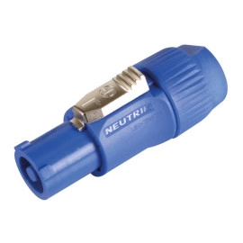 Konektor POWERCON 3p A-TIP za kabel plavi Neutrik