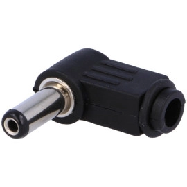 Utikač DC 5,5x2,1 L=14mm za kabel; kutni