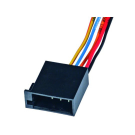 Adapter autoradio utikač ISO 5-POL napajanje; 15cm
