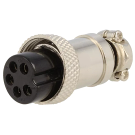 Konektor za mikrofon 5p ženski za kabel