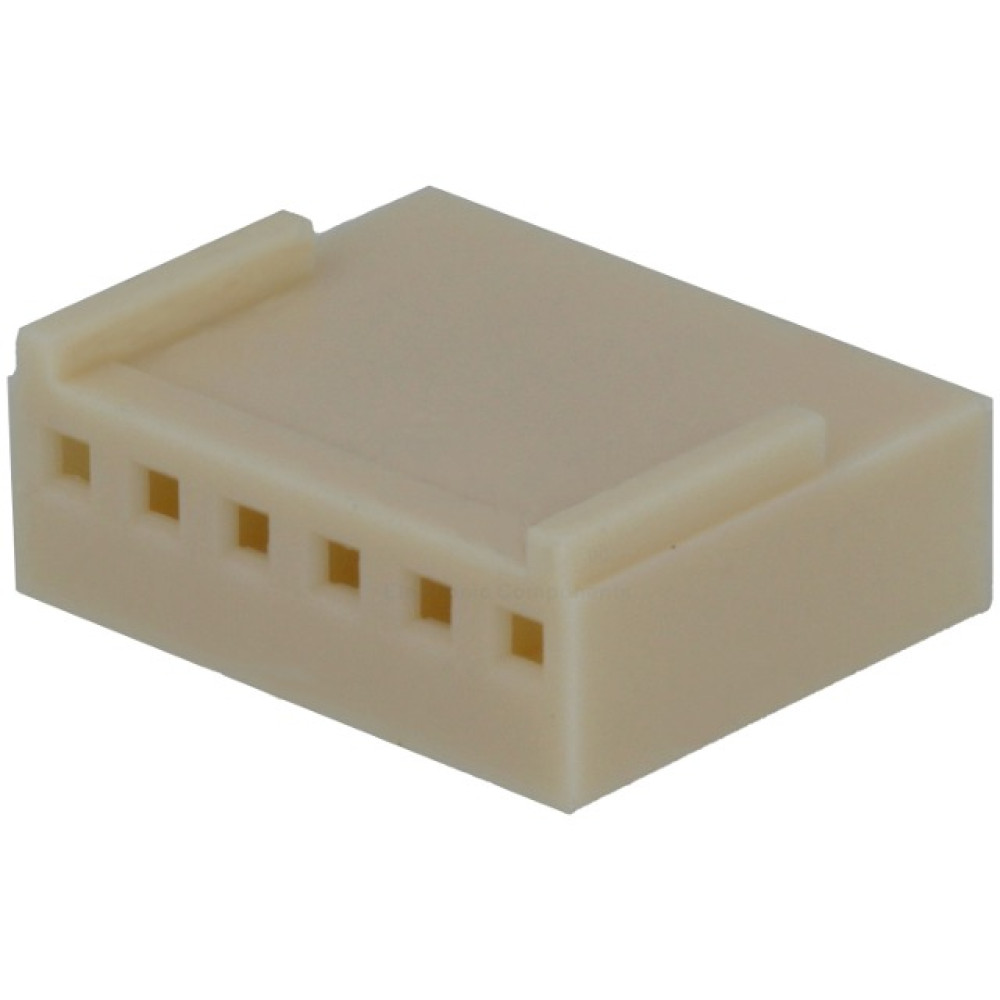 Kućište za konektor NS25 6p 2,54mm ženski 