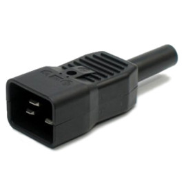Utikač 220V 16A za kabel C20; Schurter - - - -