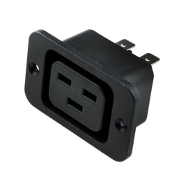 Utičnica 220V 16A šasija C19; Schurter- - - - -