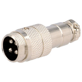 Konektor za mikrofon 4p muški za kabel