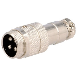 Konektor za mikrofon 4p muški za kabel