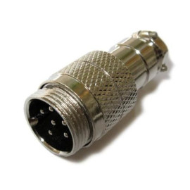 Konektor za mikrofon 6p muški za kabel