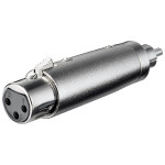 Adapter XLR ženski / činč muški