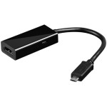 Adapter USB micro-B 11 pin na HDMI-A ženski MHL---