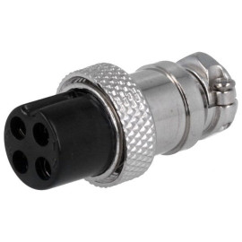 Konektor za mikrofon 4p ženski za kabel