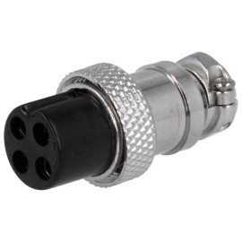 Konektor za mikrofon 4p ženski za kabel