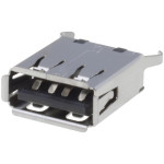 Konektor USB A-print ženski ravni