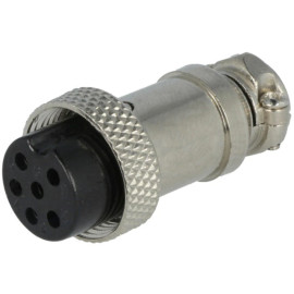 Konektor za mikrofon 6p ženski za kabel
