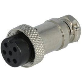 Konektor za mikrofon 6p ženski za kabel