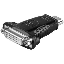 Adapter HDMI19 muški na DVI-D24+1 ženski - - - -