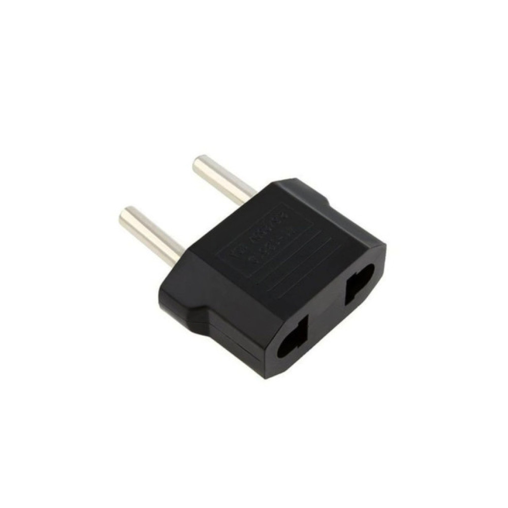 Putni adapter za USA uređaje na euro; crni Putni adapter za USA uređaje na euro; crni
