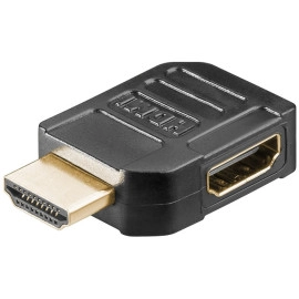 Adapter HDMI-A muški / HDMI-A ženski; kutni 90°