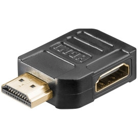 Adapter HDMI-A muški / HDMI-A ženski; kutni 270°