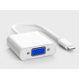 Kabel USB-C muški / VGA ženski; H6; 0,15m