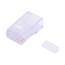 Utikač mikro 8/8 (RJ45) CAT6, pozlaćeni, 22-28AWG
