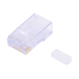 Utikač mikro 8/8 (RJ45) CAT6, pozlaćeni, 22-28AWG