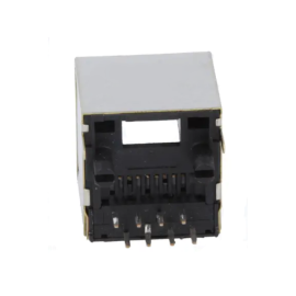 Utičnica mikro 8/8 (RJ45), CAT6 za pločicu; ravna