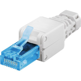 Utikač mikro 8/8 (RJ45) CAT6A bez krimpanja- - - -