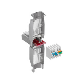 Utikač mikro 8/8 (RJ45) CAT6 bez krimpanja; oklop