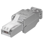 Utikač mikro 8/8 (RJ45) CAT6 bez krimpanja; oklop