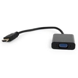 Pretvarač HDMI19 muški na VGA ženski 15cm 