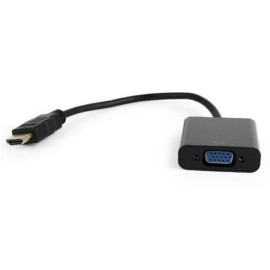 Pretvarač HDMI19 muški na VGA ženski 15cm 