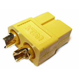 Utičnica DC XT60 2p 500V 30A za lemljenje