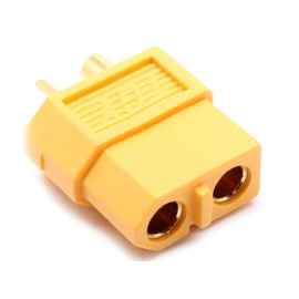 Utičnica DC XT60 2p 500V 30A za lemljenje