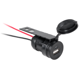 Utičnica USB za auto 12-24VDC / 5VDC; 1A + nosač