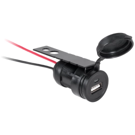 Utičnica USB za auto 12-24VDC / 5VDC; 1A + nosač
