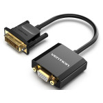 Pretvarač DVI-D (24+1) muški na VGA D-15 ženski