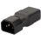 Adapter IEC320 C19 ženski na C14 muški